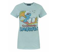 Junk Food - T-shirt CALIFORNIA SMURFIN´ - Femme (NS5853)