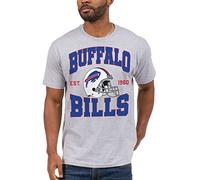 Junk Food T-shirt pour adulte avec motif de casque d’une équipe de la NFL