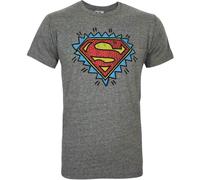 Junk Food - T-shirt Superman pour homme NS6271 (S) (Gris)