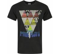 Junk Food - "Triangles" T-shirt Pink Floyd pour homme NS5532 (S) (Anthracite)
