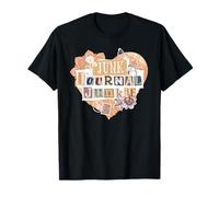 Junk Journal Junkie - Collage cœur pour les fans de journal T-Shirt