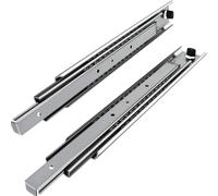 Junker 2 pièces coulisses à sortie totale KV1-80-H53-L300-NF 30 cm (300 mm) glissière à billes charge admissible 80 à 100 kg