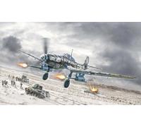 Junker Ju-87 G-2 Kannonenvogel 1:72 Plastique Model Kit Italeri