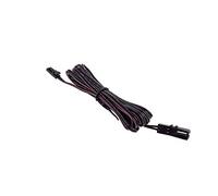 JUNKER Lighting Câble de rallonge 2000 mm noir (miniAMP mâle/femelle) à étendre pour l'éclairage LED VIOLA
