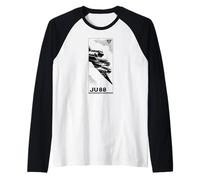 Junkers 88 WW2 Avion Allemand Vintage 1941 Ad Manche Raglan