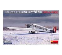 Junkers F13 With Winter Ski. Early Prod-Miniart Multicolore