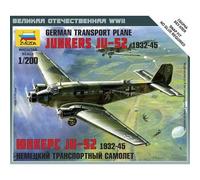 Junkers Ju-52 - Avion De Transport Allemand-Zvezda