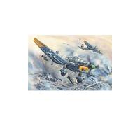 TRUMPETER - Maquette Avion Junkers Ju-87d-5 Stuka Trumpeter 02424 1/24ème Maquette Char Promo - Ref : 8426