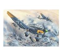 Trumpeter - Maquette avion Junkers Ju-87d-5 Stuka 1/24ème Réf 02424