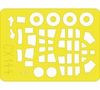 Junkers Ju 87g Stuka (Pour Maquettes Academy) (Fait À Partir De Bande Jaune De Kabuki Japonais)-Eduard