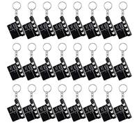 Junkin Lot de 24 porte-clés avec mètre ruban à mesurer sur le thème du film - Décorations de nuit pour prix souvenirs