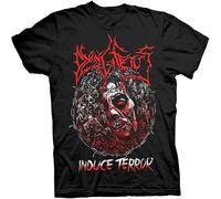 JUNKOU Dying Fetus Induce Terror Men T Shirt Relapse Records Black XXL