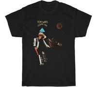 JUNKOU Heavy T Shirt 1973 Tom Waits Closing Time Black 3XL