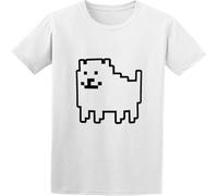 JUNKOU KingDeng Undertale Annoying Dog T-Shirt White S