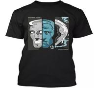 JUNKOU Limited Knocked Loose Laugh Tracks American Hardcore Band T-Shirt Black XXL