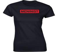 JUNKOU Meninist Mens Rights Fitted Short Sleeve t-Shirt Black 3XL