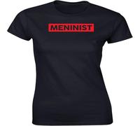 JUNKOU Meninist Mens Rights Fitted Short Sleeve t-Shirt Black XXL