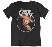 JUNKOU Rare The Cars Band Album 1978 for Men Unisex T-Shirt Reprint Black S