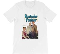 JUNKOU Tribute to The Retro Style of The Single Father Baby Boomers Let The Beaver Vintage Gift White XL