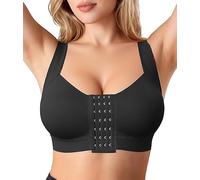 Junlan Soutien-Gorge à Fermeture Frontale Post-opératoire pour Femmes Tops Shapewear de Compression avec correcteur
