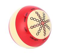 Junlucki Billard à Boules Blanches, Boule de 57,2 mm Assistante Formation Au Queue Accessoire D'aide L'entraînement pour le Snooker Anglais et Petit Ballon Américain