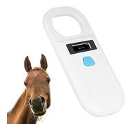 Junlucki Lecteur d'identification d'identité, Scanner de Puce Sensible aux Animaux de Compagnie USB Tenu dans la Main, Cheval Portable pour étiquette