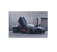JUNNA Poster Hyper Car pour Lamborghini Aventador LP700-4 Peinture décorative sur toile pour chambre à coucher 30 x 45 cm