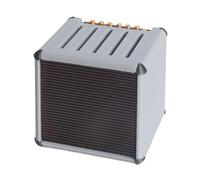 JUNNASALIKER Boîte de rangement durable pour médiators de guitare artistique pour le rangement et l'utilisation en voyage, gris