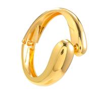 JUNNASALIKER Bracelet élégant en forme de goutte d'eau ouvert confortable à porter au quotidien