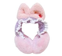 JUNNASALIKER Cache-oreilles pour enfants et adultes - Version coréenne - Cache-oreilles pour enfant et enfant, rose, Suitable for 5 Years to adults