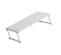 JUNNASALIKER Étagère de rangement flexible extensible pour placard et comptoir de cuisine - Étagère pour économiser de l'espace