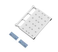 JUNNASALIKER Étagère robuste en acier au carbone avec étagères rétractables réglables pour optimiser le rangement dans les petits espaces