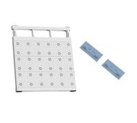 JUNNASALIKER Étagère robuste en acier au carbone avec étagères rétractables réglables pour optimiser le rangement dans les petits espaces