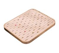 JUNNASALIKER Insert de tiroir élégant en bois doux et élégant pour ranger des bagues, des bijoux, des bagues