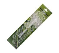 JUNNASALIKER Lot de 20 ventouses transparentes et attaches de câble pour accessoires polyvalents de gestion des plantes d'aquarium