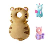 JunNeng Sac à dos protecteur de tête pour bébé, protection de la tête pour tout-petit, tigre marron