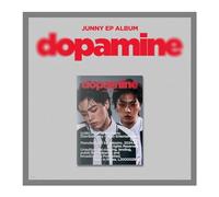 JUNNY dopamine EP Album CD+1p Folding Poster on Pack+24p Booklet+1p PostCard+1ea Sticker+1p PhotoCard+Tracking Sealed