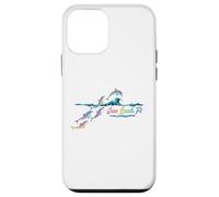 Juno Beach Floride Coloré Dolphin Lover Beach Coque pour iPhone 12 Mini