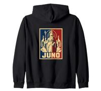 Juno Roman Goddess Queen of Gods Mythologie Sweat à Capuche