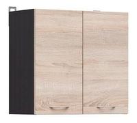 BigBuy Home Meuble haut JUNONA 60 cm – 2 portes – Chêne sonoma