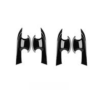 JUNOOS 4 Pièces Garnitures Couvercle Poignée Porte Extérieure Voiture Pour Civic 10e Génération 2016 2017 2018 2019 2020 2021(Carbon Fiber texture)