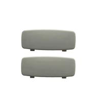 JUNOOS Emblèmes D'airbag Montant Portière Arrière Pour VW Pour Jetta A5 A6 MK5 Pour Golf 5 6 7 GTI Pour Passat B6 B7 CC Pour Polo A B C 3C0853437C 1K8853437(Grey-2Pcs)