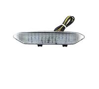 JUNOOS Feu Arrière De Moto avec Clignotants Et Feux Stop Intégrés À LED pour Yamaha YZF R1 2002-2003 Feu Signalisation(Clear)