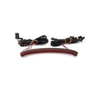 JUNOOS Feu Arrière LED Rouge pour Moto Feu Stop Et Position pour Harley pour Softail pour Fat Bob FXFBS 114 FXFB 107 2018-2024 Feu Signalisation