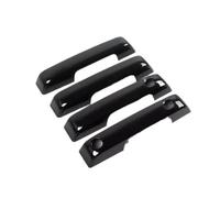 JUNOOS Garniture Poignée Porte Extérieure Pour Ford F150 2021-2022 / F-250 F-350 Pour Super Duty 2023-2025(Black)