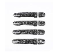 JUNOOS Garniture Poignée Porte Extérieure Pour Toyota Pour Yaris Pour Vitz XP90 2006 2007 2008 2009 2010 2011(Forged 1 keyhole)