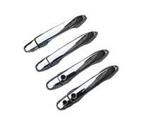 JUNOOS Garnitures De Poignées De Porte Extérieures Pour CRV CR-V Pour Civic 2012 2013 2014 2015 2016(Style A)