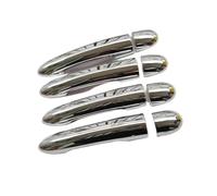 JUNOOS Lot 8 Caches Pour Poignées Porte Extérieures Voiture Pour Renault Pour Laguna 3 III 2009-2011(KN)