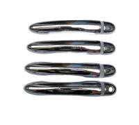 JUNOOS Lot 8 Caches Pour Poignées Porte Extérieures Voiture Pour Renault Pour Laguna 3 III 2009-2011(C1)