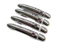 JUNOOS Lot 8 Caches Pour Poignées Porte Extérieures Voiture Pour Renault Pour Laguna 3 III 2009-2011(K4)